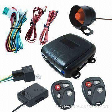 Valet Mode Car Alarm System with Positive and Negative Side-door Triggering